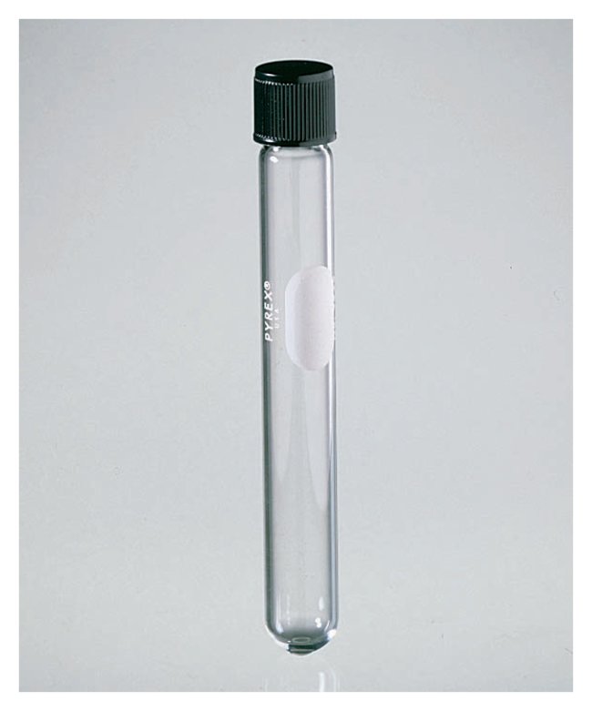 Reusable Glass Tubes with Rubber-Lined Phenolic Caps