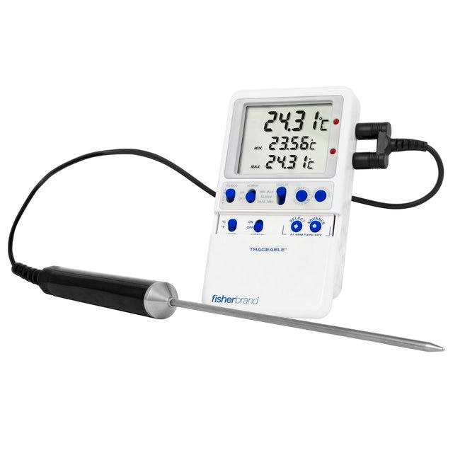 Traceable™ Platinum High-Accuracy Refrigerator/Freezer Thermometer with Probe