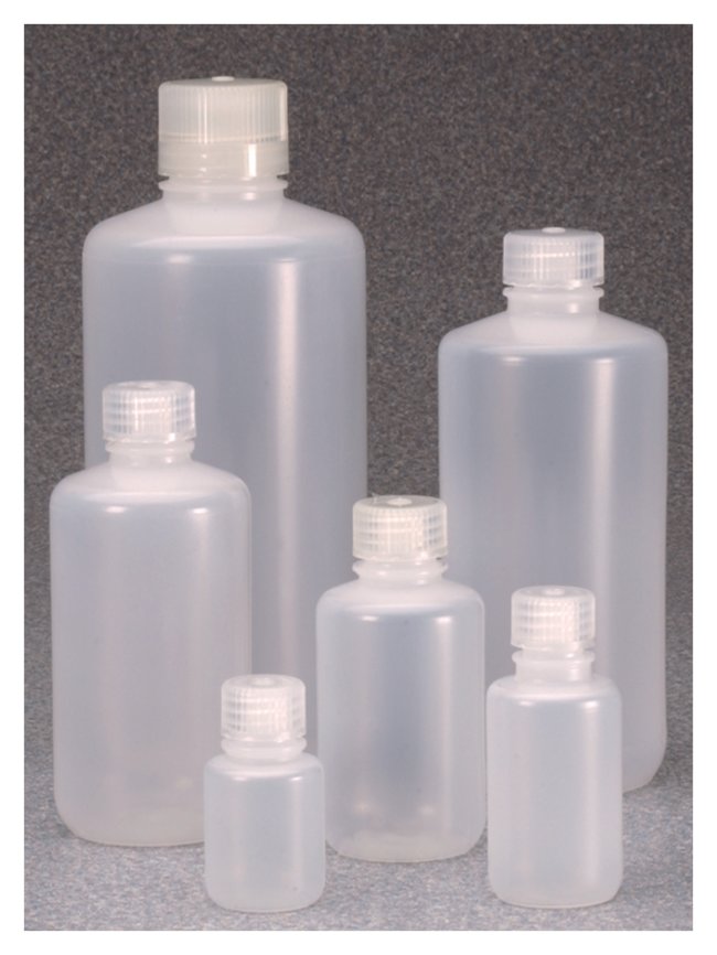Nalgene™ 窄口包装瓶，带封盖的LDPE - 散装包装