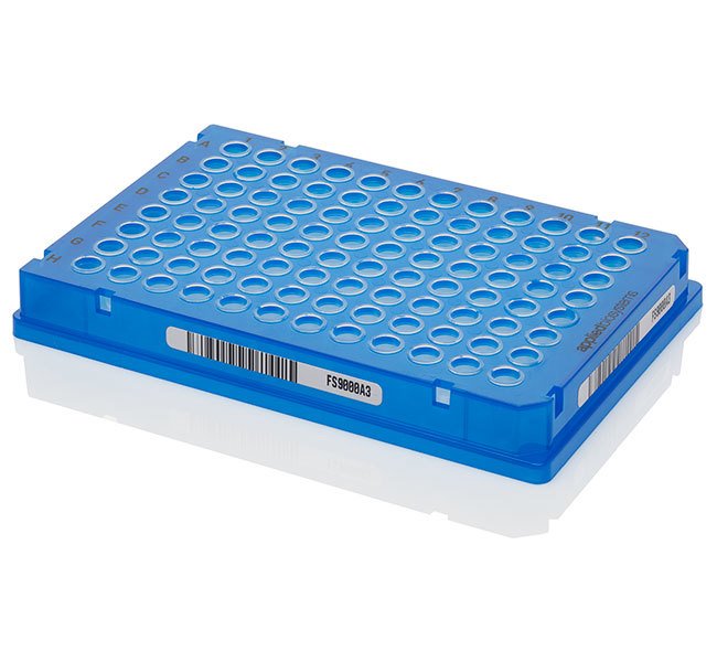 MicroAmp™ EnduraPlate™ Optical 96-Well Full-Skirted Plates with Barcode, blue