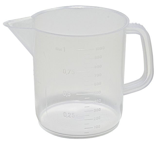Low-Form Polypropylene Beakers with Handle