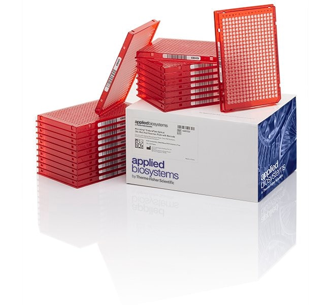 MicroAmp™ EnduraPlate™ Optical 384-Well Red Reaction Plates with Barcode