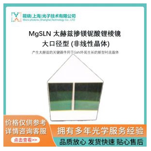 Mg:SLN 太赫兹掺镁铌酸锂棱镜 大口径型 (非线性晶体)