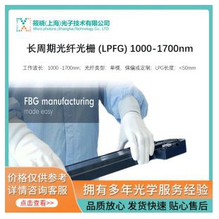 长周期光纤光栅 (LPFG) 1000-1700nm 