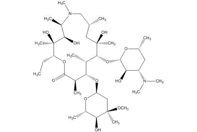 图 1. 阿奇霉素的化学结构.png