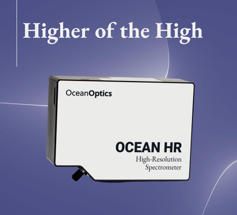 新品发布：海洋光学Ocean HR4高分辨率光纤光谱仪上线啦！