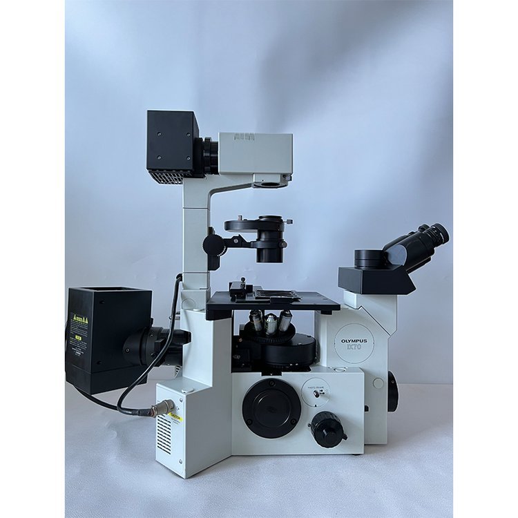 二手奥林巴斯/Olympus IX70三色荧光倒置显微镜