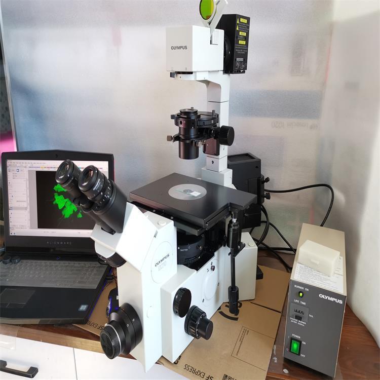 二手奧林巴斯ix70三色熒光顯微鏡 進口倒置熒光顯微鏡現貨