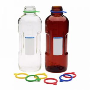 InfinityLab 溶剂瓶，透明，125 mL，带盖