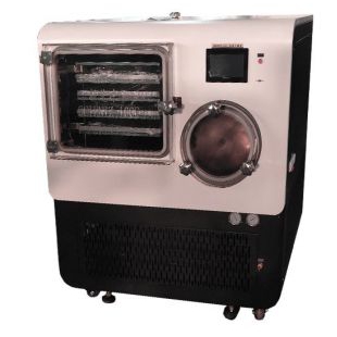 宁波新芝压盖硅油电加热原位冷冻干燥机/冻干机scientz-100F