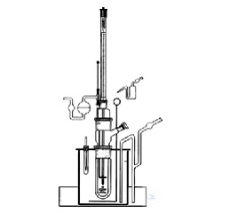 APPARATUS FOR DETERMINATION OF MOLECULAR WEIGTHS,  ACC. TO BECKMANN, FOR FREEZING METHOD, COMPLETE