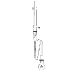 MEASURING TUBE 3ML:0,1 ML  WITH CONE AND SOCKET ST 29/