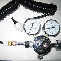 547氮吹仪配件-与钢瓶减压阀连接器