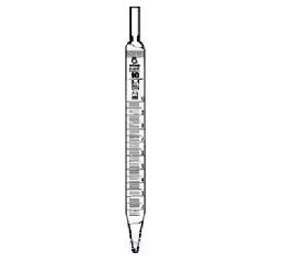 GRAD.PIPETTES,DIN-AS,  WITH MOUTH PIECE, 0,2 ML:  0,01