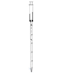 GRADUATED PIPETTES, 0,5 ML, DIN-B, ISO-COLOR-CODE,  WI