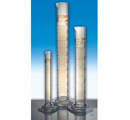 GRAD. CYLINDERS, TALL FORM, DIN-B,  DURAN, WITH HEXAGO