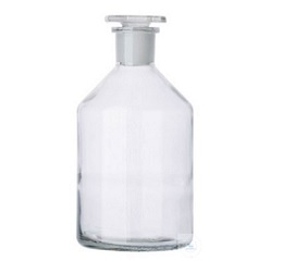 BOTTLES, CONICAL SHOULDER, NARROW MOUTH,  CLEAR SODA-G