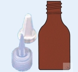 DROPPING BOTTLES,  WITH DROPPER AND TEAT,  WITH SCREW 