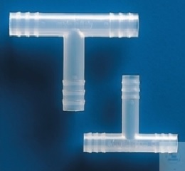 CONNECTING TUBES, T-SHAPE, PP, TUBING I.D. 8-9 MM