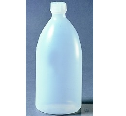 BOTTLES, NARROW NECK LDPE  COMPLETE WITH SCREW CAP GL 
