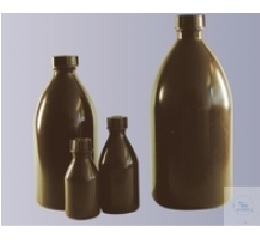 BOTTLES, NARROW NECK, LDPE  BROWN COMPLETE WITH SCREW 