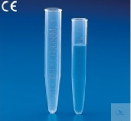 CONICAL CENTRIFUGE TUBES, GRADUATED,  PP, 15 ML, 18 X 