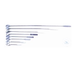 Spoon spatulas, length: 150 mm, spatula: 45 x 10 mm,  