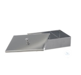 INSTRUMENT TRAY, STAINLESS STEEL,   WITH OVERLAPPING K