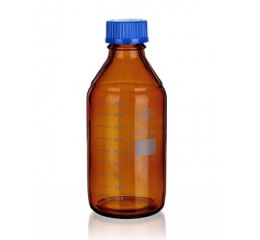 SIMAX 500mL棕色蓝盖瓶