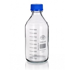 SIMAX 500mL透明蓝盖瓶