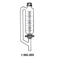 DROPPING FUNNEL WITH PRESSURE  EQUAL., CYLINDRICAL, GR