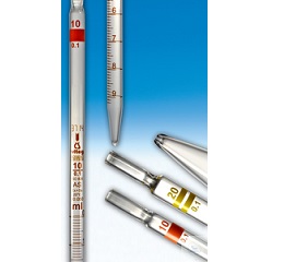 1mlAS级移液管，Z小刻度0.01ml，棕标,含CNAS计量校准实验室资质证书