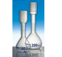 用于KOHLRAUSCH式糖分析的100mL容量瓶，蓝标