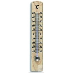 WALL THERMOMETER, -40 + 50 °C, SUBDIVIDED   IN 1/1 °C,