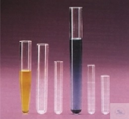 Test tube, 5ml, 12x75 mm,  round bottom, PP  Case = 10