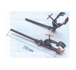 Universal clamp, 4-fingers, opening 0-80 mm,  with a h