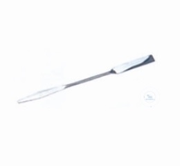 Double spatula, length: 210 mm, 50 x 7 mm,  one side t