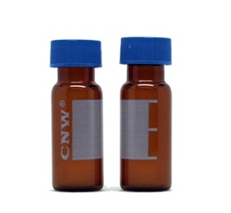 CNW 9mm 棕色螺纹口自动进样瓶(type 70)，(带刻度、书写)