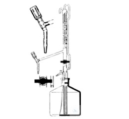 AUTOMATIC BURETTES,PELLET  DIN B,100 ML:0,2 W.ST-STOPC