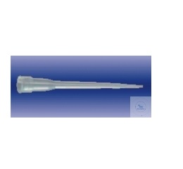 Pipette tips XL, 0.1-10 μl, PP, colourless,   long poi