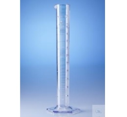 GRAD.CYLINDER,TALL FORM,  SAN,250 ML, CRYSTAL CLEAR   