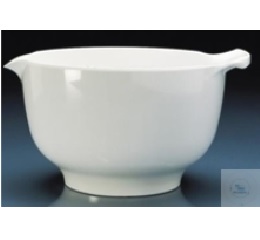 STIRRING VESSEL,WHITE,MELAMIN  WITH HANDLE AND SPOUT, 