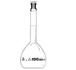 VOLUMETRIC FLASKS, 1000 ML,  WITH SPOUT  DIN-A, WITH S