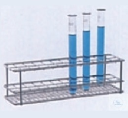 Test Tube Racks, 2 x 10 spaces, for test tubes ? 16 mm