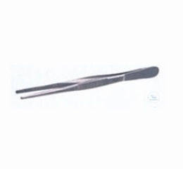 Forceps, length: 160 mm, fine points, straight,  stainless steel