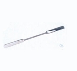 Double spatula, length 130 mm, spatula blade 40 x 9 mm