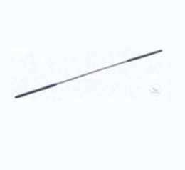 Micro spatula, length: 100 mm, 30 x 2 mm,  with two fl