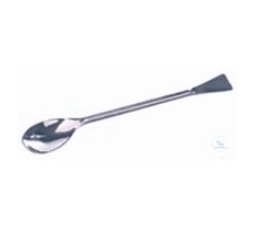 Poly spoon, length: 150 mm, spatula 30 x 13 mm,  spoon