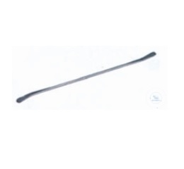 Doubel spatula, spoon shape, length: 180mm,  spoon: 25