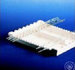 SUPPORT,  FOR PIPETTES FROM 120 MM LENGTH,  PVC, 220 X